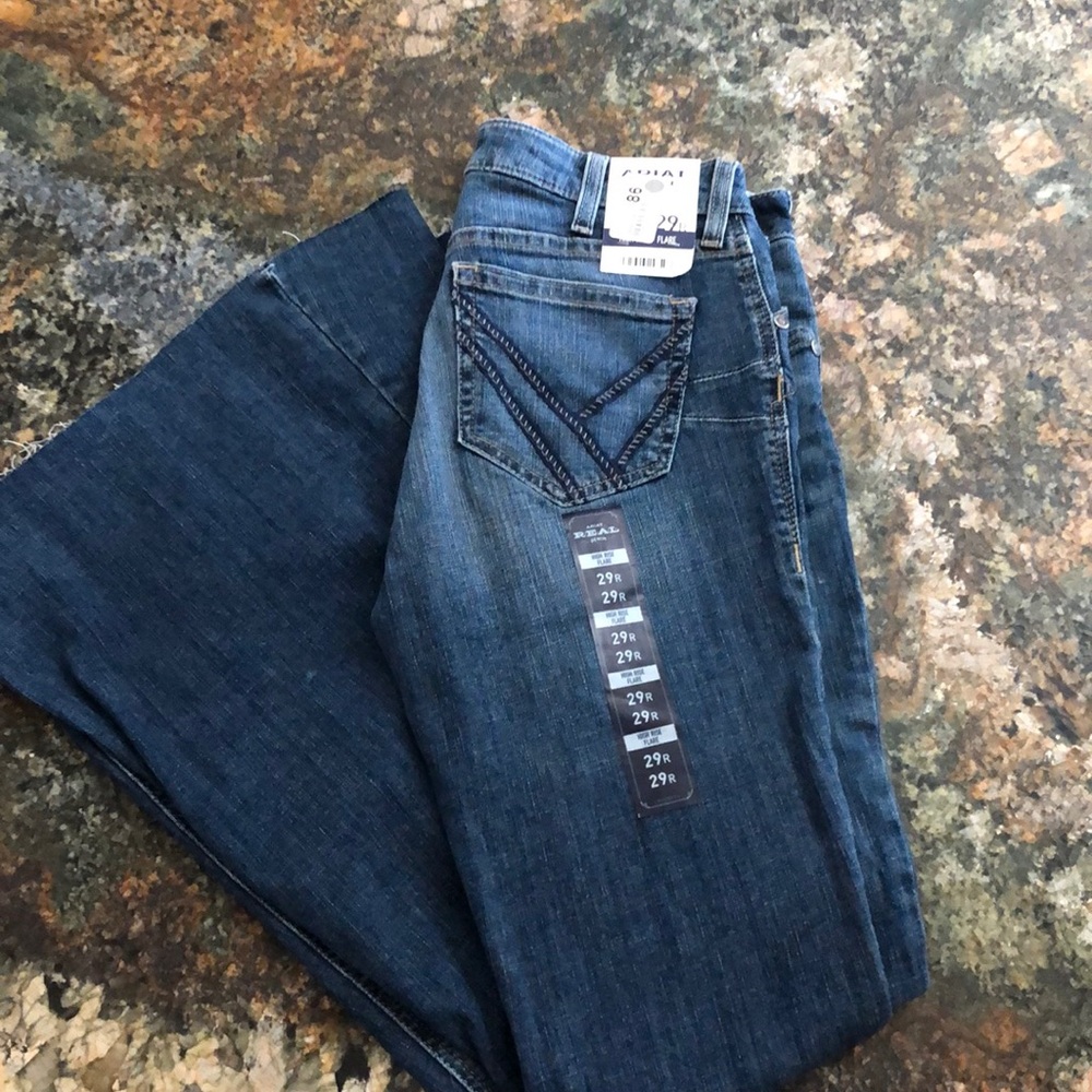 Ariat Women's Flare & Wide Leg Jeans - Dark Blue